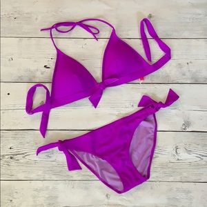 Victoria’s Secret Swim - Purple String Bikini